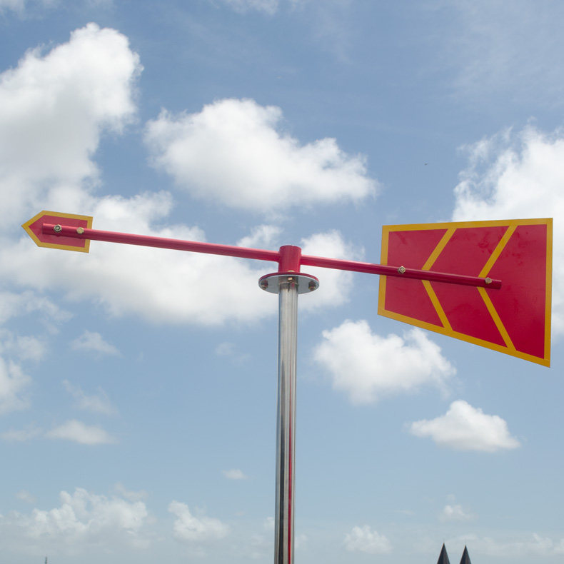 Windwijzer Zeilboot 3D Design koper M