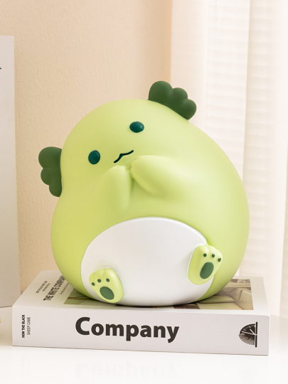 かわいいドラゴン貯金箱 - 大容量ビニール貯金箱