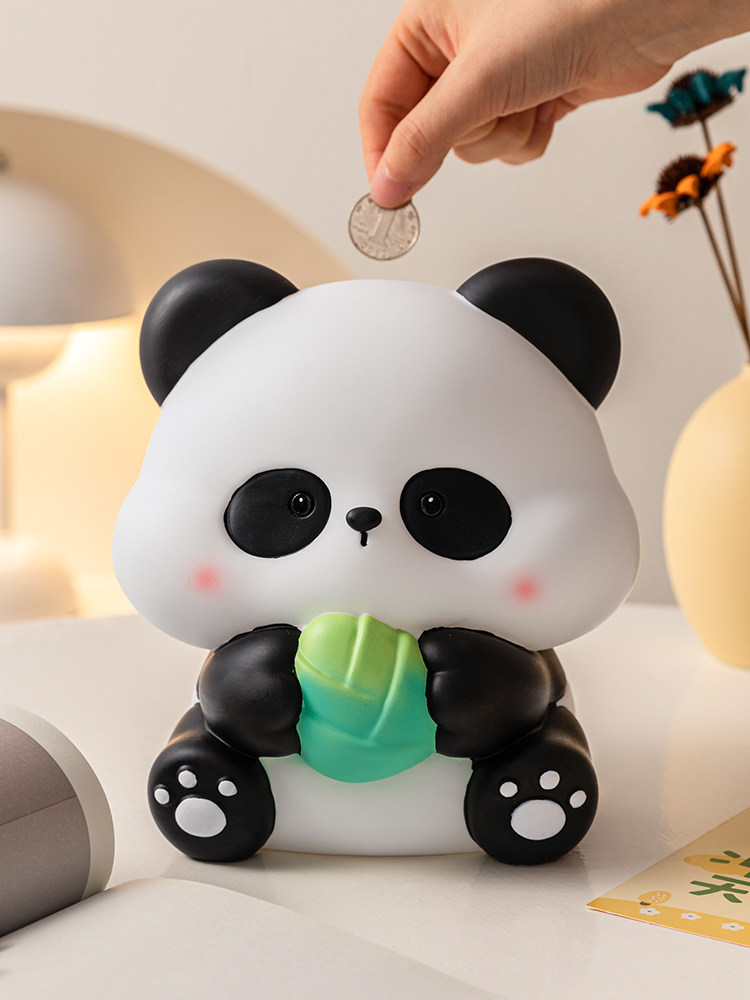 パンダ貯金箱 - 子供と大人のためのビニール漫画貯金箱