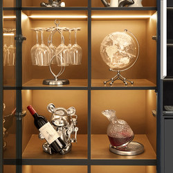Haibeihai Luxury High-End Home Living Room Tv Cabinet Wine Cabinet Violent Bear Wine Rack Sideboard Decorative Ornaments