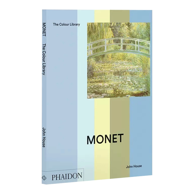 英文原版莫奈画册画集印象派Monet 艺术入门读物Colour library