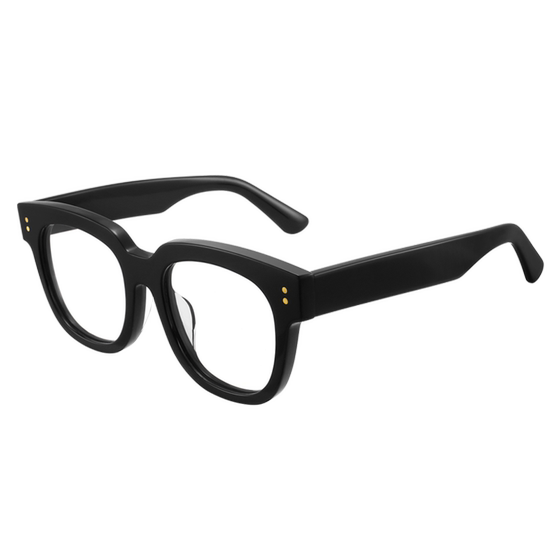 
Black-framed glasses for short-sighted women gm can be equipped with prescription anti-blue light pigmentation slimming artifact eye frame frames for men