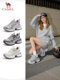 Camel dad shoes women's 2025 spring and summer new casual thick sole women's shoes height-enhancing silver hot-sport casual sports shoes