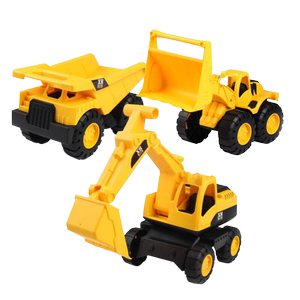 
Children's engineering vehicle playing in water and sand set sliding inertia excavator seaside beach digging tools Christmas gift