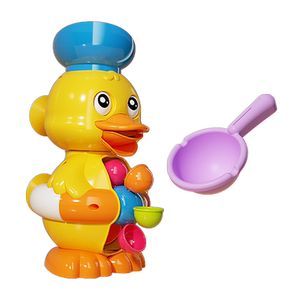
Bathing toys Little Yellow Duck Water Truck 1-3-6 years old baby bathing toys rotating water truck indoor water play artifact