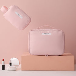 Cosmetic Bag for Women, Large-Capacity Portable Travel Makeup Storage Bag, Trendy and Popular on Social Media, Girly Makeup Pouch