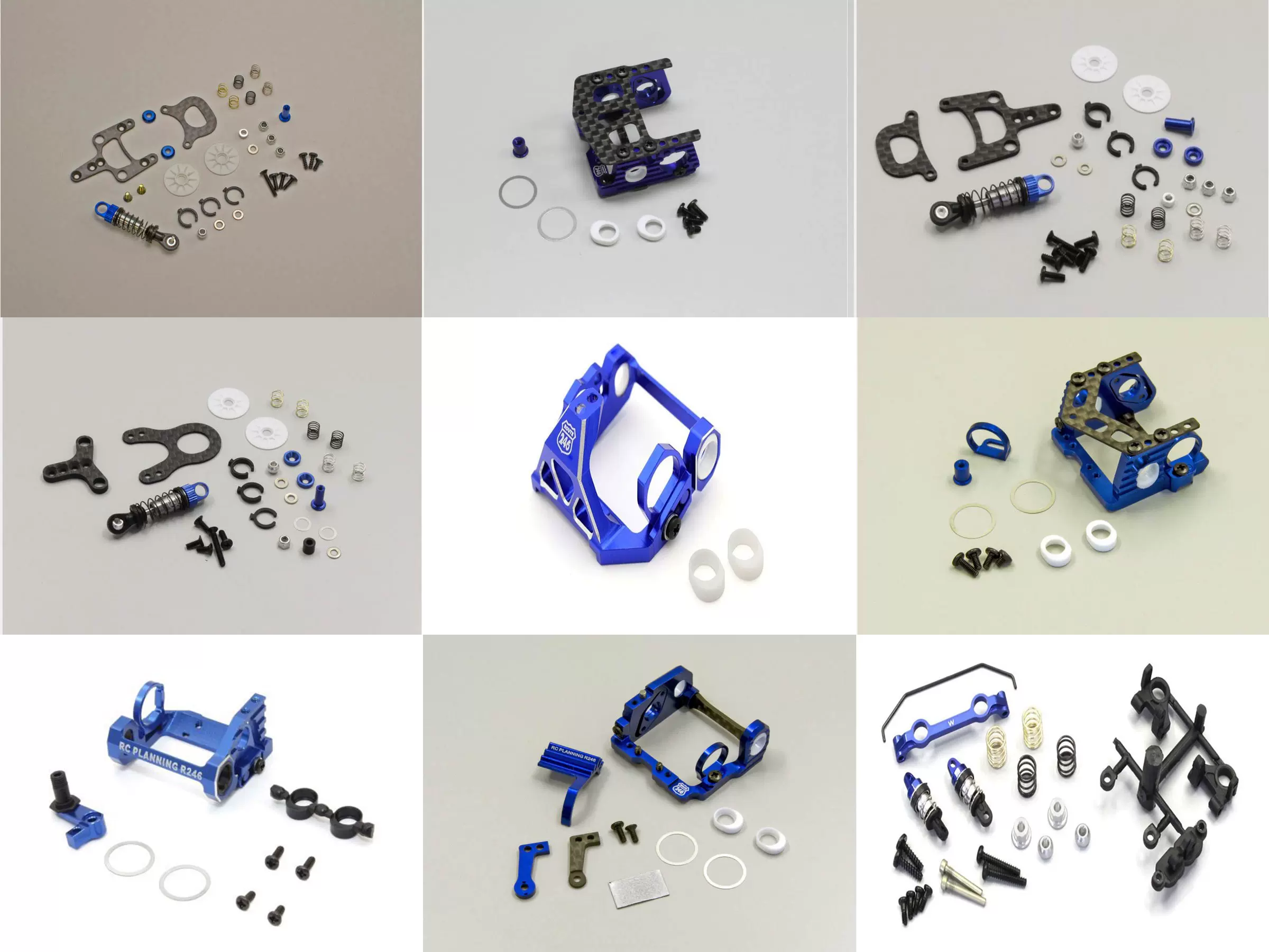 京商MINI-Z MR03蚊車金屬前油壓液壓避震懸掛系統