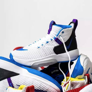Nike/Nike ZOOM RIZE1EP men's shock -absorbing and wear -resistant high -top combat basketball shoes FD9904 BQ5398