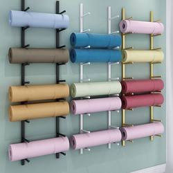 Large-Capacity Yoga Mat Storage Rack, Multi-Layer Yoga Studio Gym Foam Wall-Mounted Storage Rack