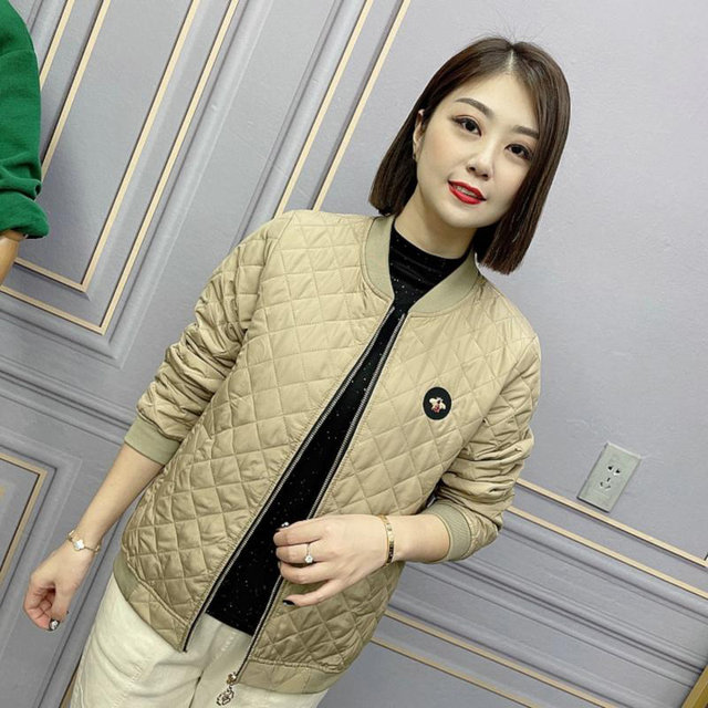 Cotton coat for women in winter coat 2025 new large size fashionable top middle-aged mother autumn and winter clothes thin cotton jacket