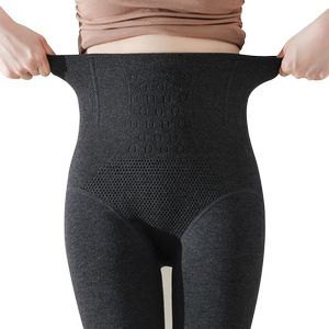 Tall leggings Female autumn and winter plus velvet thick waist and abdomen.
