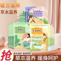 Winter Warm Patches, Self-Heating Patches for Women with Uterine Cold, Warm and Cold-Proof Body Warmers, Motherwort, Mugwort, Ginger Warm Patches