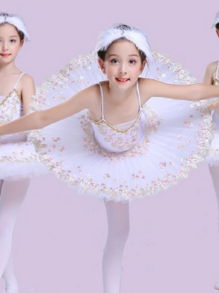 琦幕芭蕾 天鹅湖儿童女童芭蕾舞裙