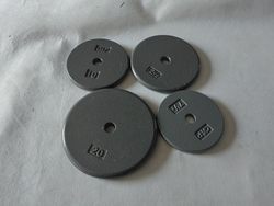 Small Hole Diameter 27mm Universal Painted Dumbbell Plate Cast Iron Pure Iron Weightlifting Fitness Weight Block Home Barbell Plate