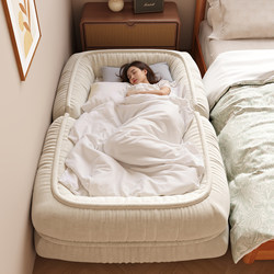 Large Human-Sized Dog Bed Lazy Sofa Bed, Suitable for Sleeping and Reclining, Tatami Foldable Bedroom Sofa, Single Sofa