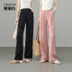 Yalida tie-dye ice silk Yamamoto women's pants thin wide-leg pants summer pants 2025 new straight-leg pants casual pants