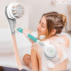 Electric Bath Brush for Lazy People, Back Scrubber, Automatic Long-Handled Bath Brush for Scrubbing and Bathing