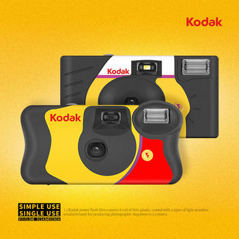 Kodak retro disposable film camera color film camera with flash birthday gift for women