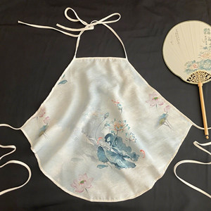 
Double-layer plant silk, cotton and linen series, ancient style women's bellyband, new Chinese style Hanfu, sexy bellyband inside