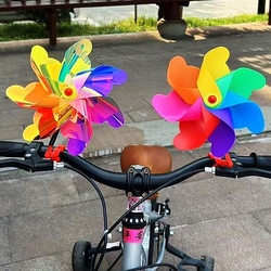 Baby Stroller Decoration Car-Mounted Windmill Colorful Toy Cartoon Baby Stroller Bicycle Scooter