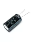 Risym Tụ Điện Điện Phân 50V/2200uF Tập 16*30Mm Cắm Tụ Điện Điện Phân Nhôm Chất Lượng Cao