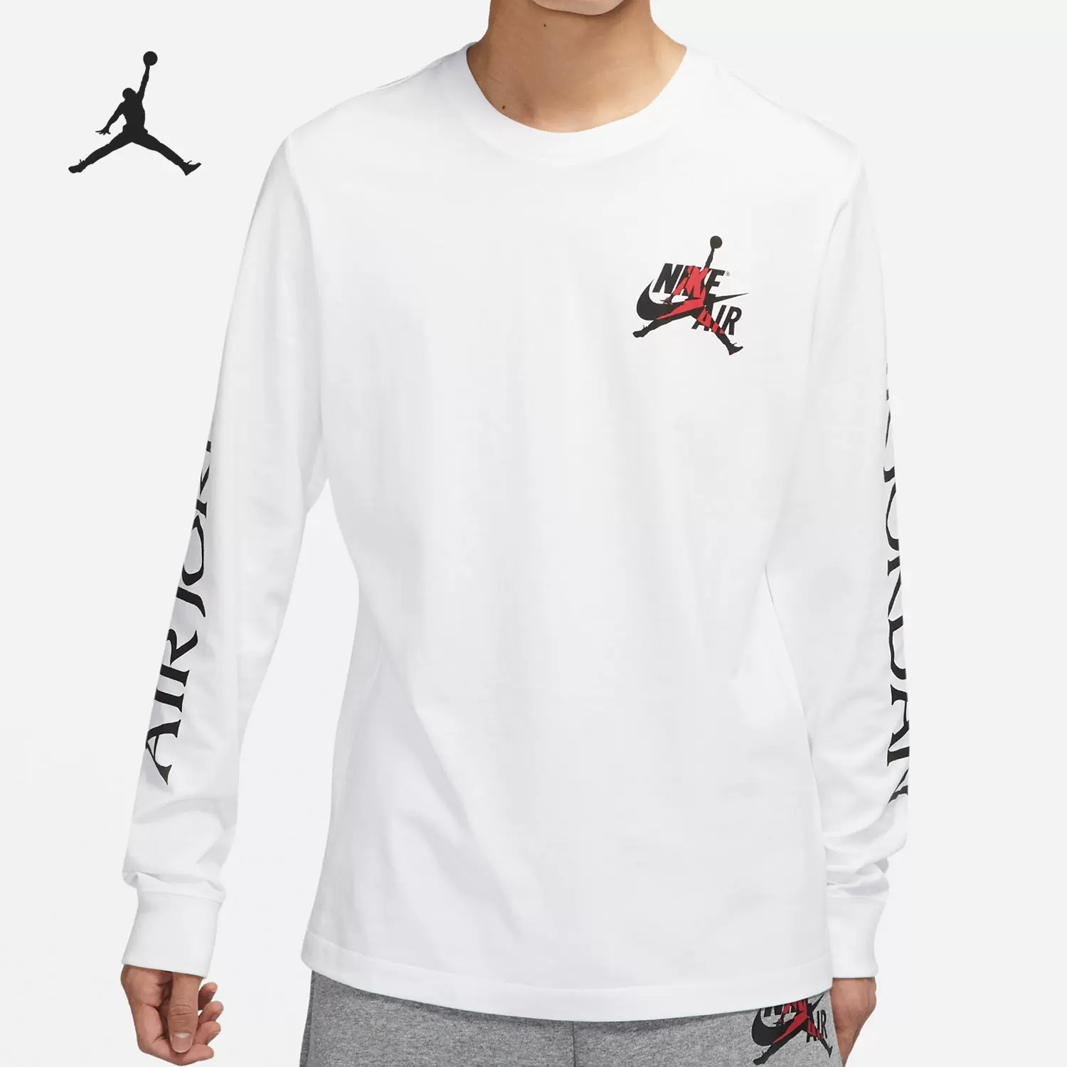 Nike/耐克官方正品2022春季新款JORDAN 男子长袖T恤DN1447-100-Taobao