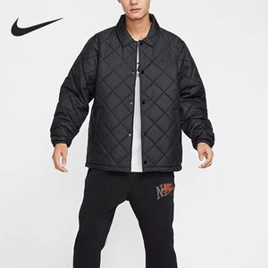 Nike/Nike official authentic new season men's loose casual lapel light cotton clothing FZ0635-010