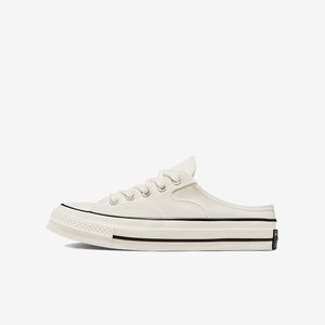 
Converse Chuck70 Mule beige canvas half slippers one-foot lazy shoes 172592C