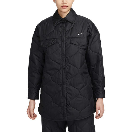 
Nike/Nike official authentic new season women's warm sports lapel cotton jacket FB8733