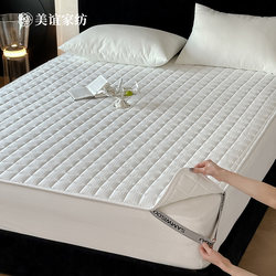 Meiyi | High-Density Cloud Velvet Mattress Pad for Home Use, Soft and Skin-Friendly, Jacquard Brushed Protective Pad, Thin Dormitory Mattress.