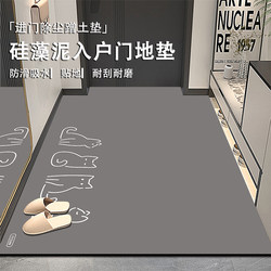 Diatom Mud Can Be Cut to Fit, Water-Absorbent and Washable, 2025 New Model Carpet, Special Doormat for Entrance