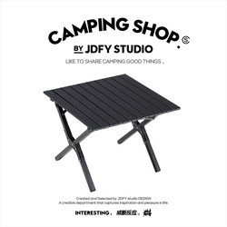 Outdoor Tables and Chairs, Camping Folding Egg Roll Table, Carbon Steel Camping Equipment, Convenient Table and Chair Set, Roadside Stall Barbecue Table