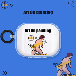 
Suitable for JBL Bluetooth headphone protective case JBL TUNE FLEX2 protective case WAVE BUDS 2nd generation headphone case BEAM2 box T280TWS X3 silicone headphone case oil painting art