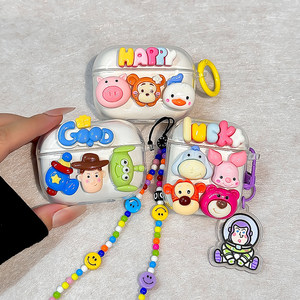 
Suitable for Edifier Huazai zeroair protective cover x5pro headphone shell zeroclip Bluetooth x1evo/comfo clip/fitbudspro/x3air/2 box evopro three-eyed boy