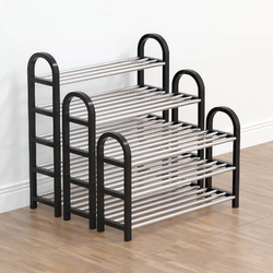 Multi-Layer New 2022 Popular Shoe Rack, Simple Doorway Household Storage Rack for Behind the Door, Dormitory, Small Bathroom, Dustproof Storage Shelf