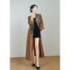 Internet celebrity fashion large-size autumn new high-end shirt dress women's loose long skirt waist-hugging jacket