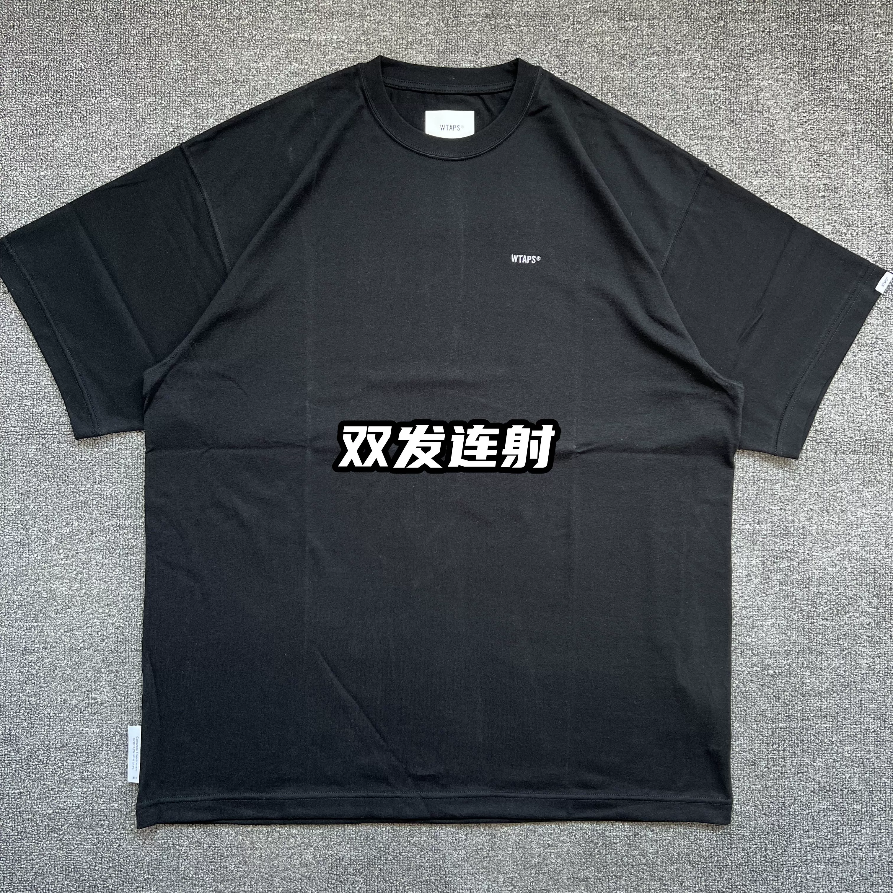 現貨WTAPS HOME BASE / LS / COTTON 水洗蠟染長袖T恤21SS-Taobao