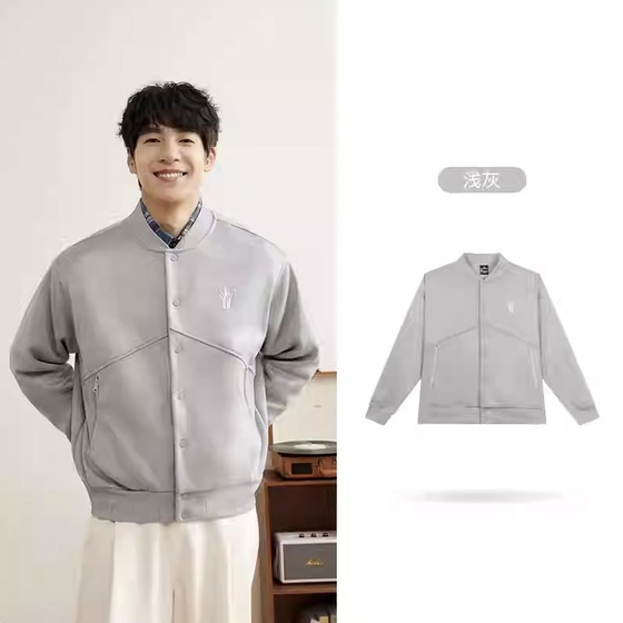 
361 Jacket Men's Sports Lifestyle Series Fashionable and Versatile Loose Velvet Lined Jacket 552441608-