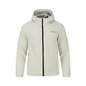 
361 zipper hooded windproof sports windbreaker warm running sports men's knitted 552342602