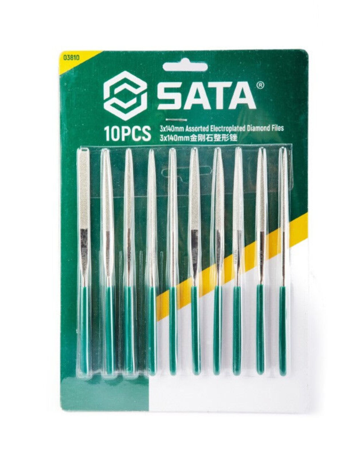 Set di 5 mini lime diamantate S1 DELUXE DI-100 grana 150 - Set lime diamantate per orlogiai