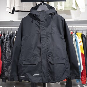 Li Ning sports windbreaker men's 2024 new winter anti-wu series loose water-splashing hooded jacket AFDU493
