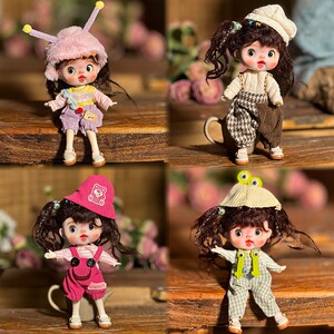 
Bad price ob11 doll clothes dopamine full set 17 cm dot YMY-gsc8 points 12 points dots cute clothes
