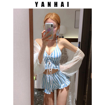 Hot Spring Japanese Girl Slim Skirt Skirt -style bikini