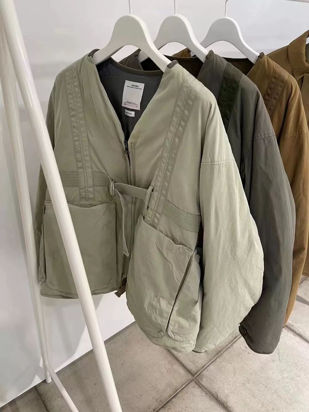 visvim HARRIER RIG DOWN JKT 22SS 泥染空军羽绒夹克