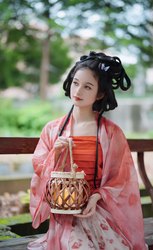 Hanfu Photo Props, Hand-Held Lanterns, Rattan and Wicker Festival Gift Props, Bed and Breakfast, Cafe, Courtyard Decorations