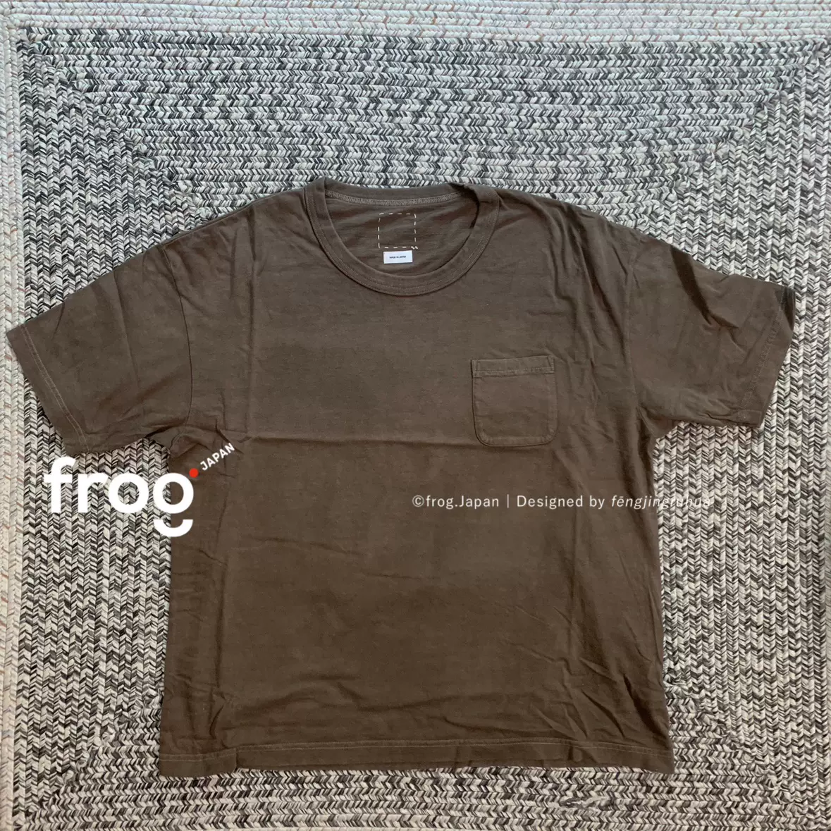 国现VISVIM JUMBO TEE S/S (N.D.) 泥染做旧短袖T恤21SS - Taobao