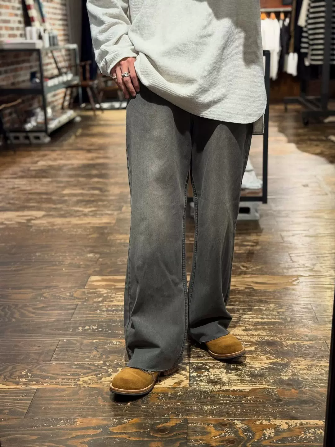 Vintage Cinch Buckle Euro Work Pants 代购A.PRESSE Vintage