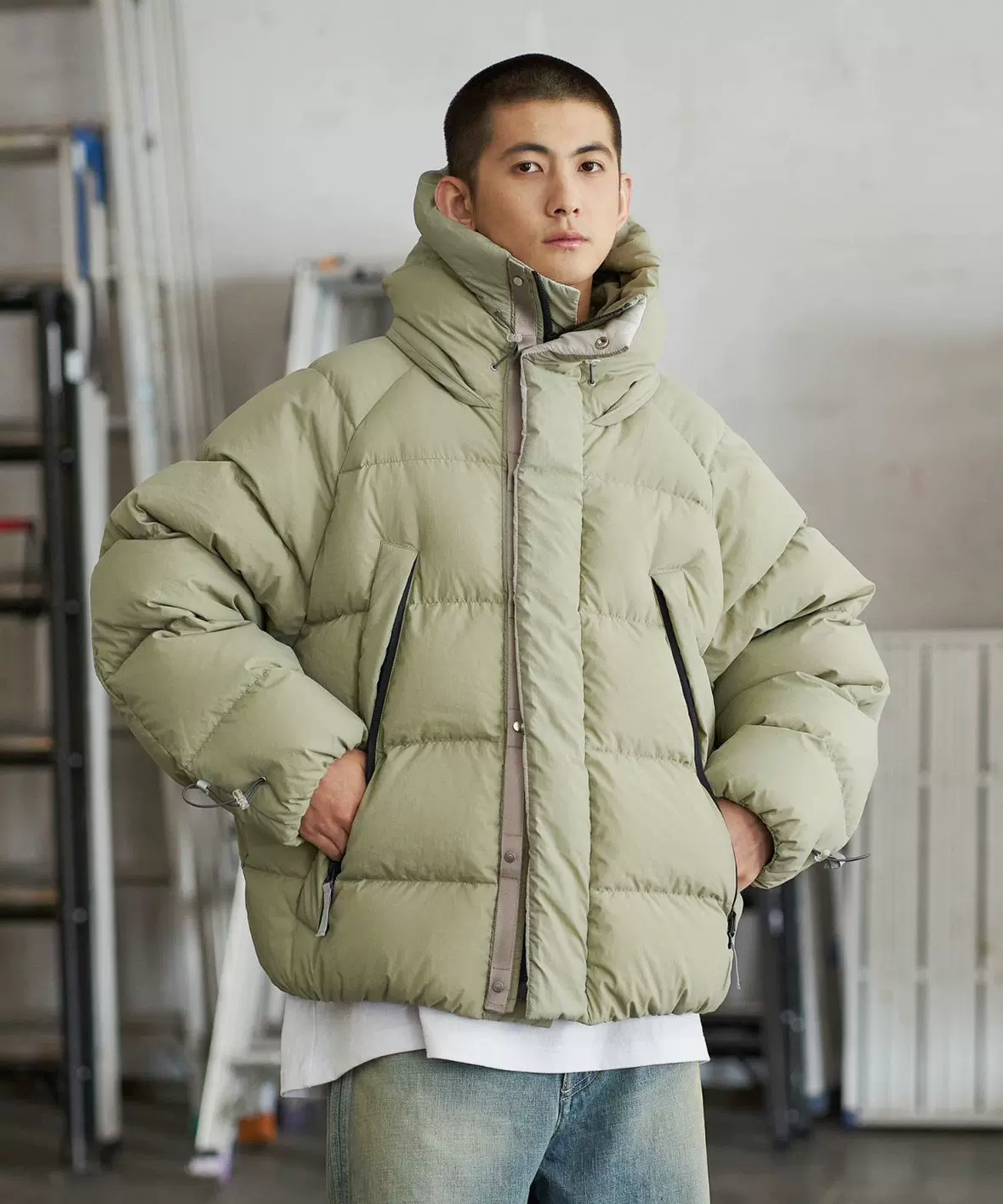 订购ROTOL ESKIMO HOOD DOWN JACKET 连帽机能羽绒服23AW-Taobao