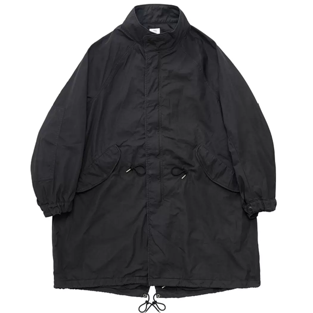 ジャケット・アウター FIFTH x M-65 Fishtail Over-Dyed BLK m65black_front_1_5a8b995c-d75d
