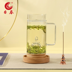 Richun Tea Set Heat-resistant Glass Tea Cup Water Cup Transparent Tea Cup Creative Flower Tea Green Tea Cup